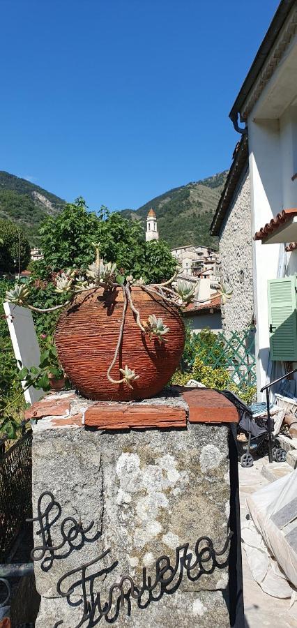 La Tiniera A Luceram - Maison Renovee 2023- Terrasse - Wifi - Village Des Creches Kültér fotó